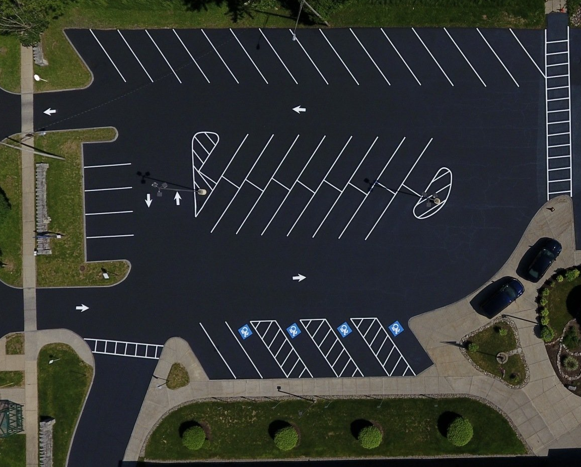 Parking Lot Striping — Syracuse, NY — Dependable Paving Co., Inc.